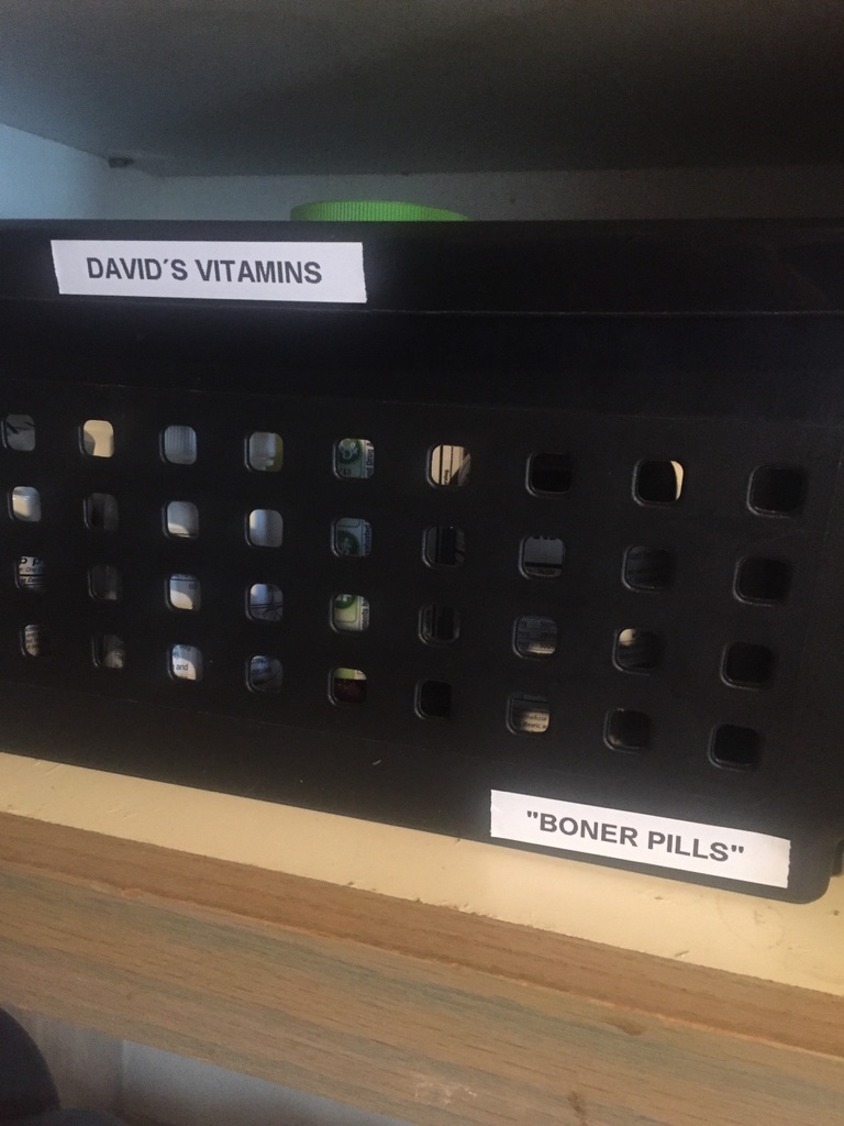convenient pill storage