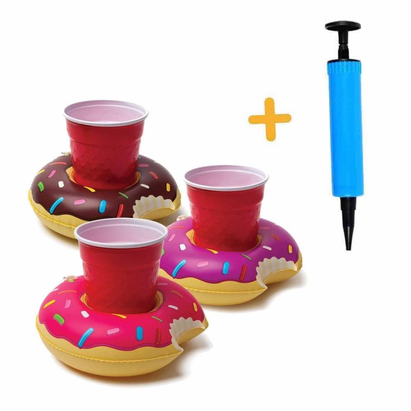 Inflatable Pool Drink Holder for Water