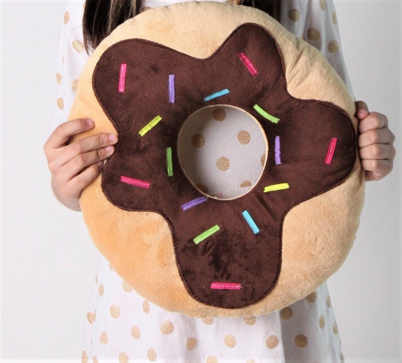 Snuggle Stuffs Sprinkles Donut pillow