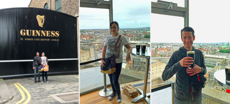 guinness storefront in dublin
