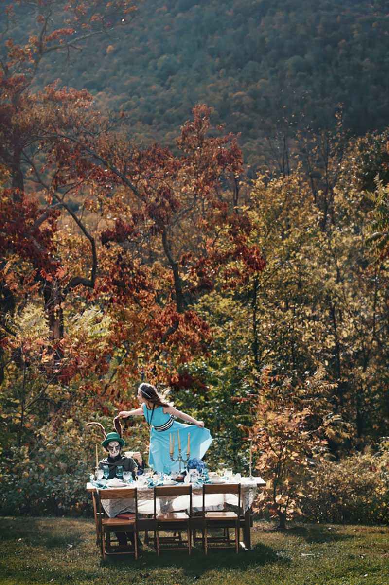 Enter the looking glass into this "Alice in Steamland" party inspiration