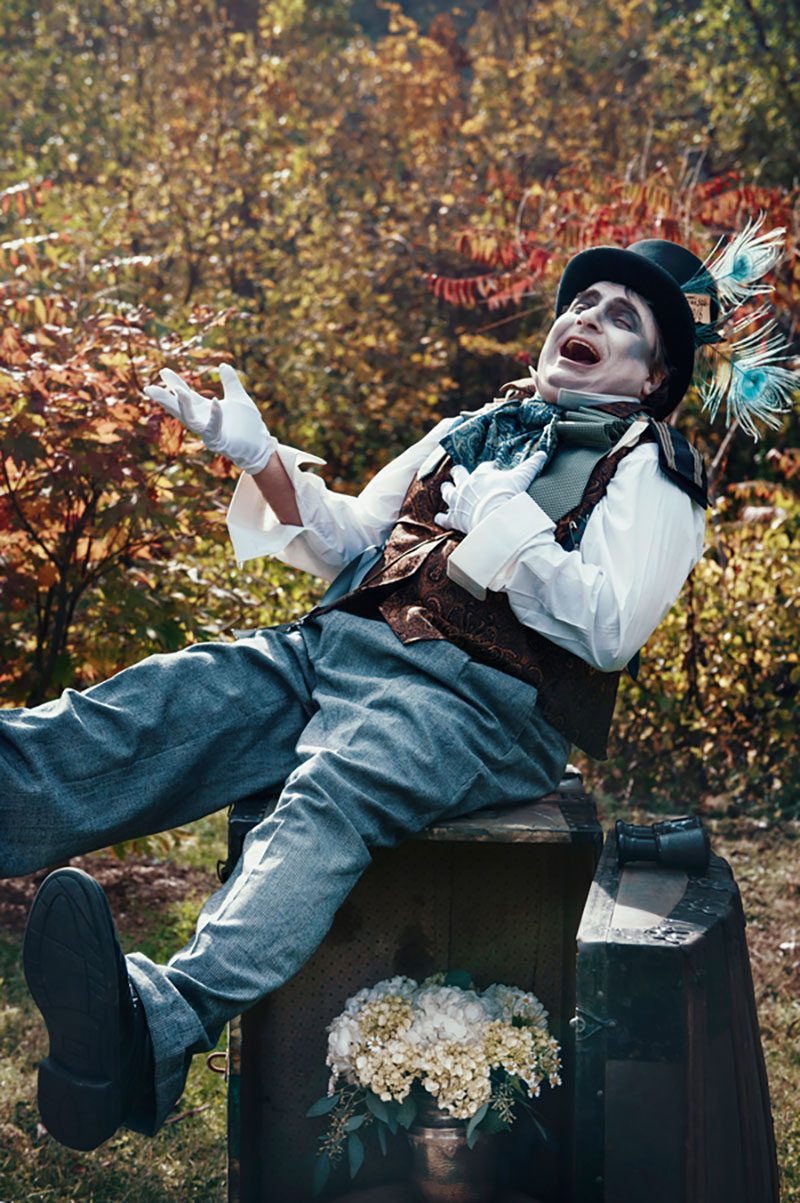 Enter the looking glass into this "Alice in Steamland" party inspiration