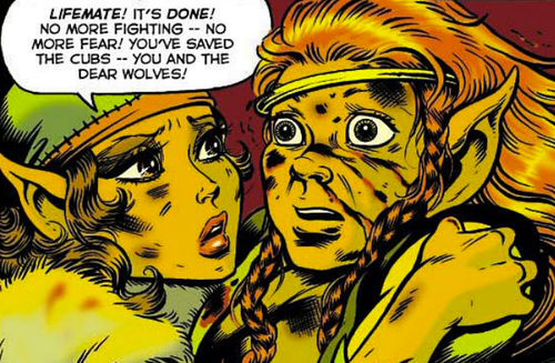 On meeting your heroes: meeting the Elfquest artists who helped make me