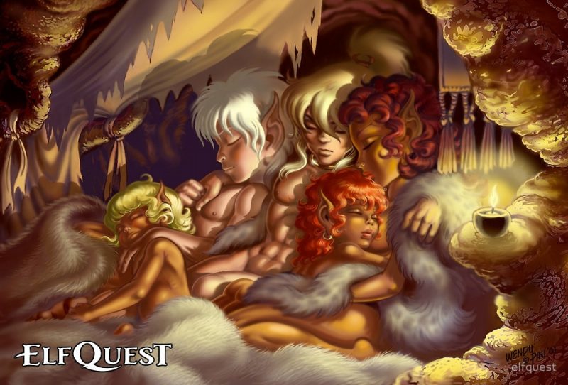 On meeting your heroes: meeting the Elfquest artists who helped make me