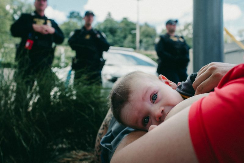 These photos of moms & babes nursing in protest of family separation will hit you right in the FEELS