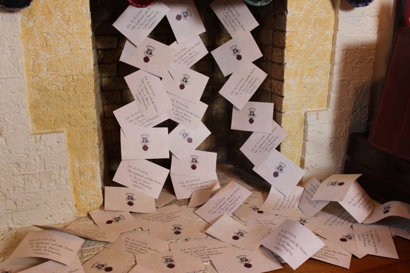 Don your handknit sweaters for this spectacular Christmas at Hogwarts decor