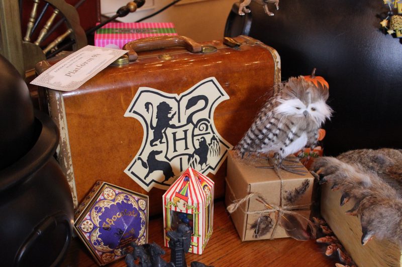 Don your handknit sweaters for this spectacular Christmas at Hogwarts decor