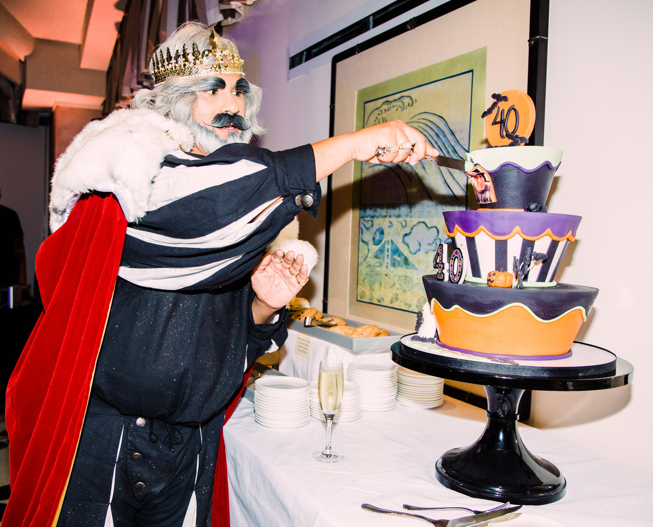 Now THIS is how you do a 40th birthday costume party