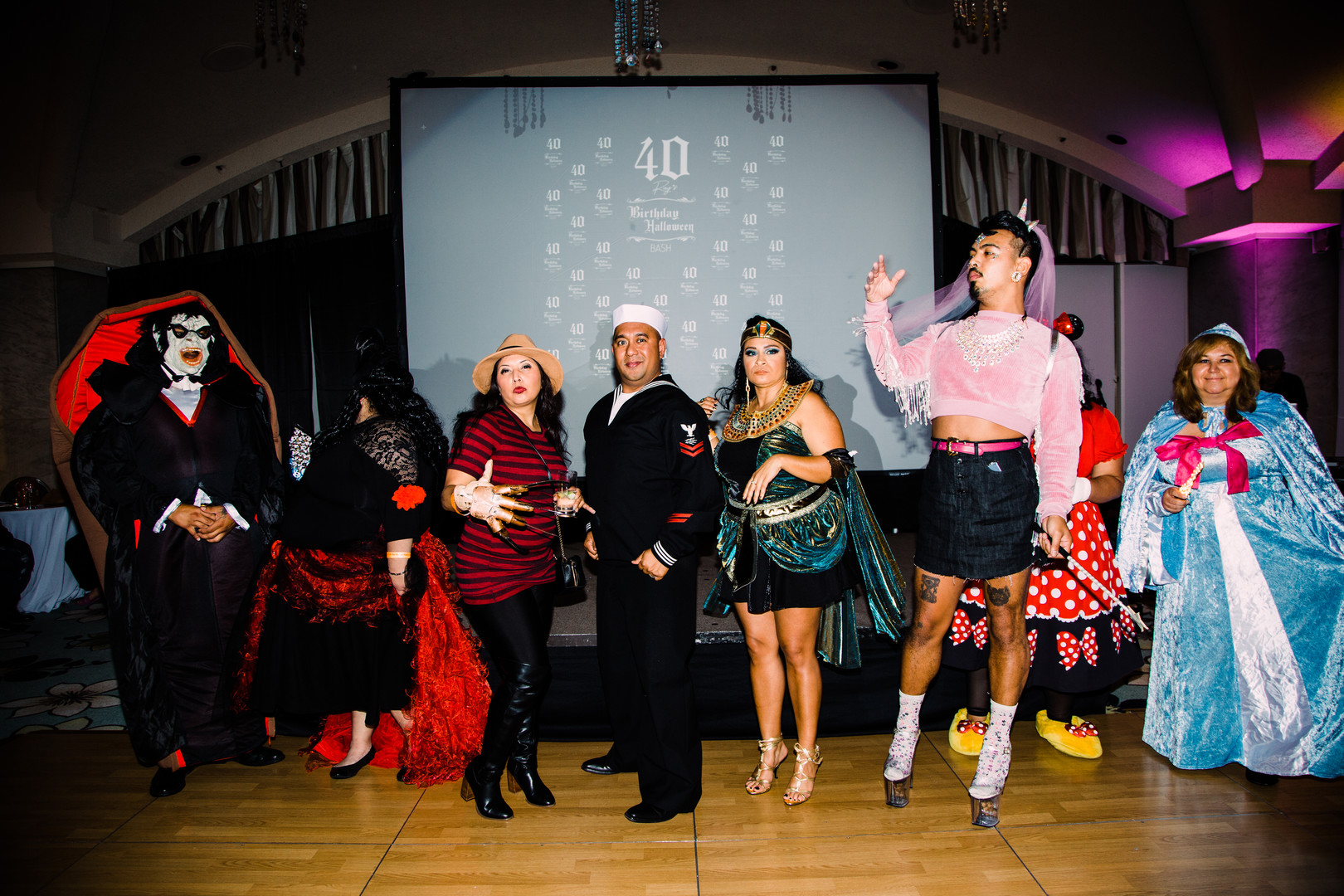 Now THIS is how you do a 40th birthday costume party