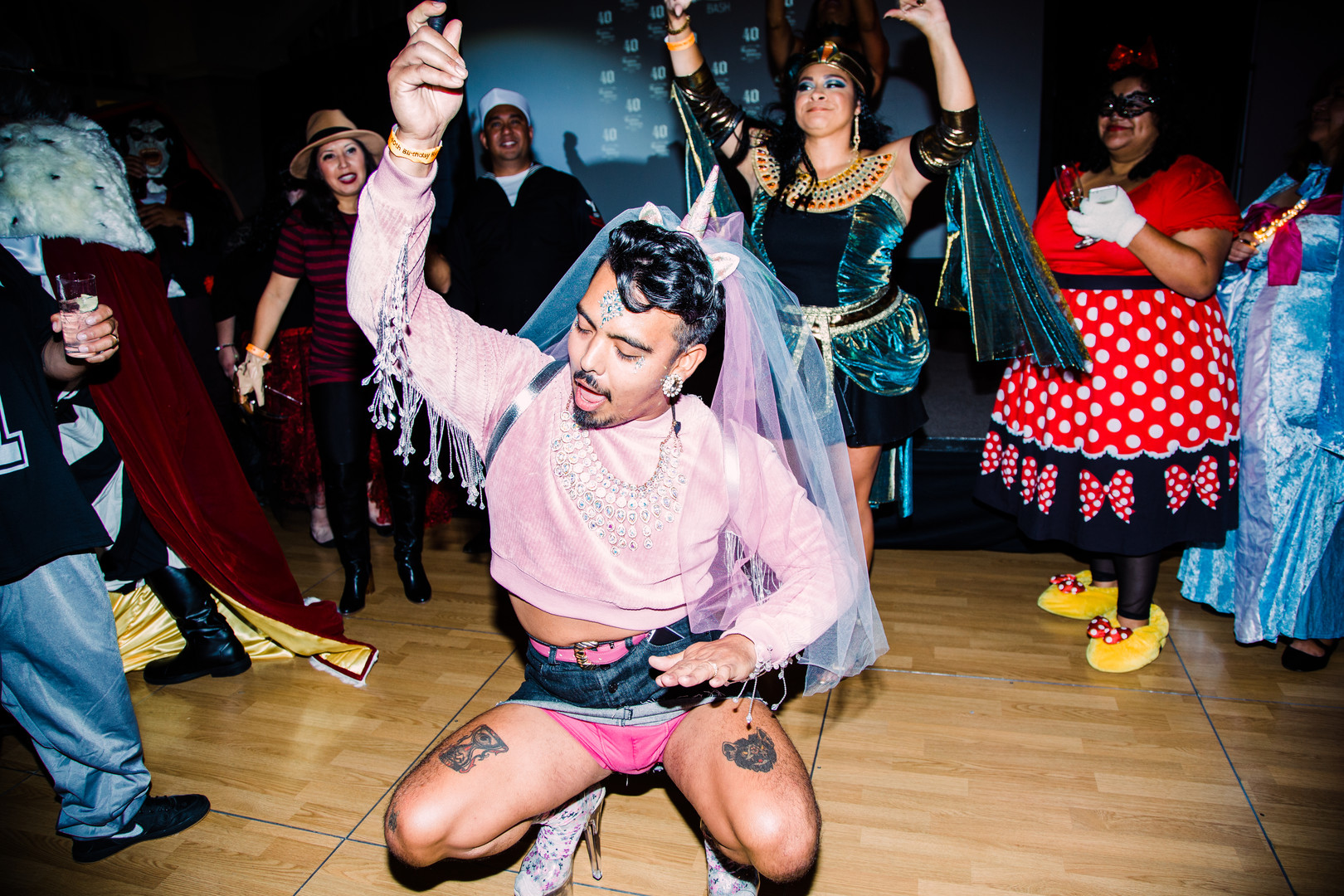 Now THIS is how you do a 40th birthday costume party