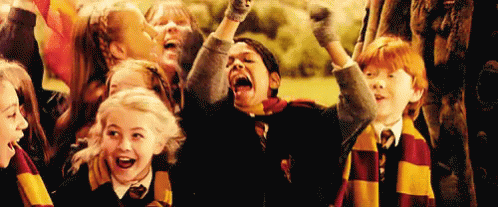 Don your handknit sweaters for this spectacular Christmas at Hogwarts decor