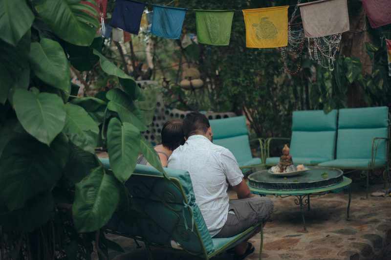 These spontaneous yurt honeymoon photos on Water Island are like firefly magic