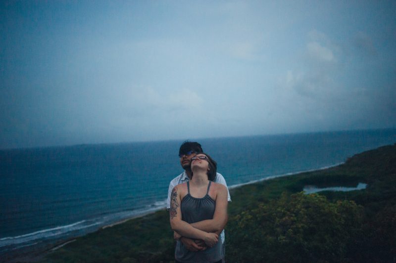 These spontaneous yurt honeymoon photos on Water Island are like firefly magic