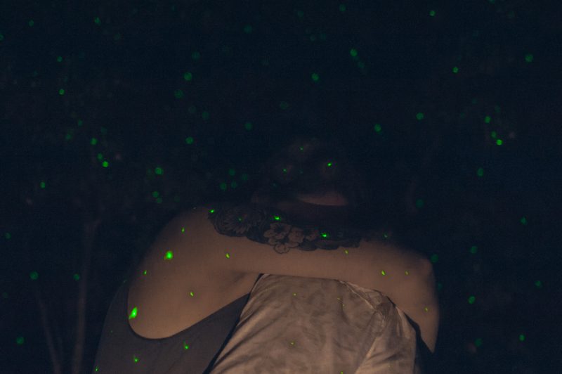 These spontaneous yurt honeymoon photos on Water Island are like firefly magic