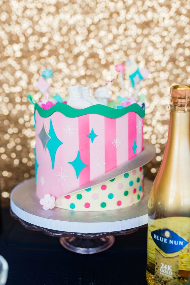 Throwback style for days with these retro roller rink party photos (with an engagement shoot!)