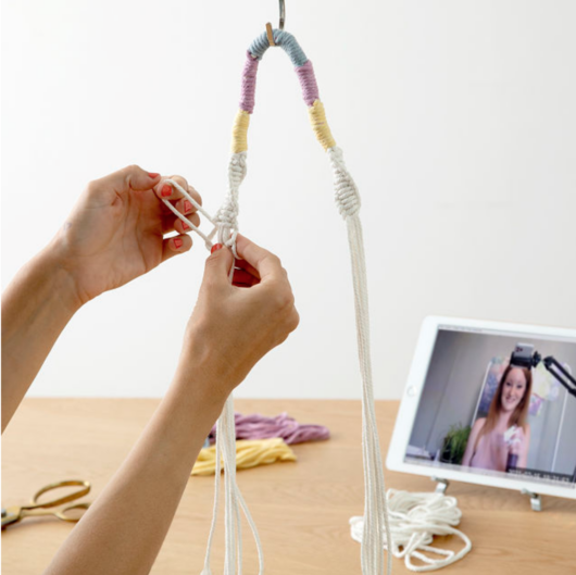 gifts for women online macrame class